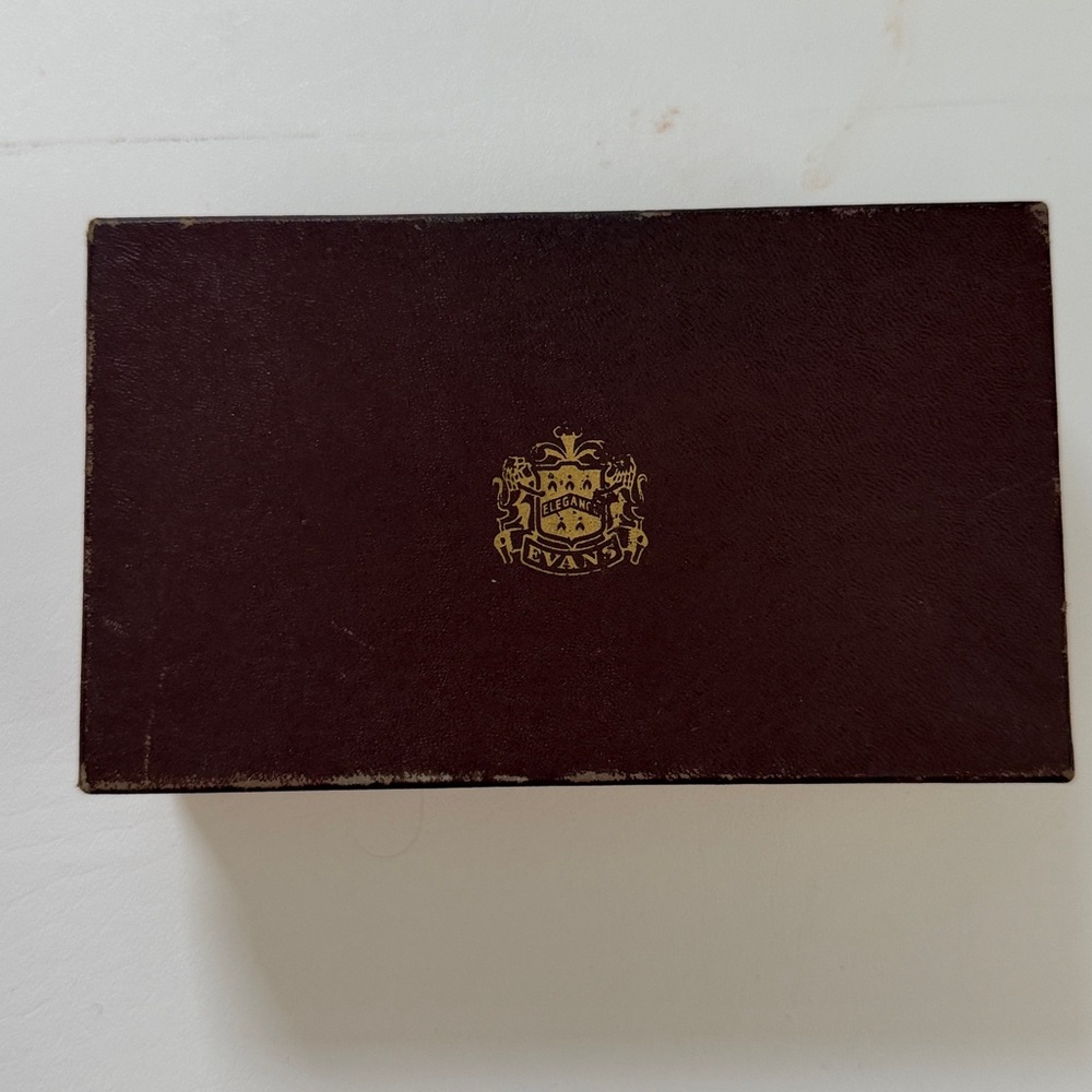 Vintage Double Sided Evan’s Metal Cosmetic Compact Clutch - excellent condition - Picture 8 of 8